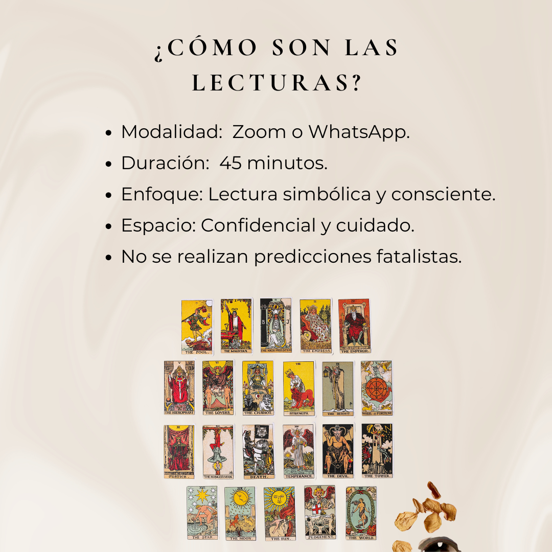 Lectura de Tarot para entender tu presente