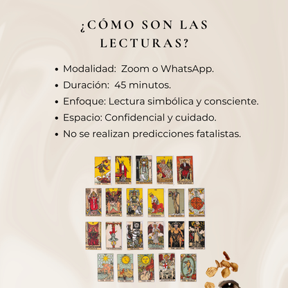 Lectura de Tarot para entender tu presente